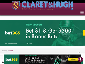 'claretandhugh.info' screenshot
