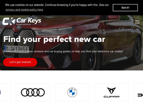 'carkeys.co.uk' screenshot
