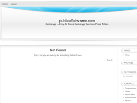 'publicaffairs-sme.com' screenshot