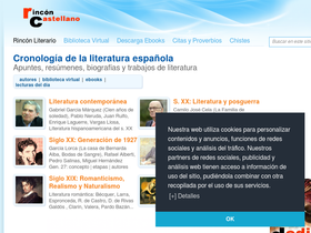 'rinconcastellano.com' screenshot