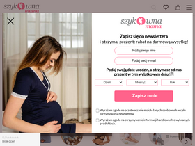 'szykownamama.pl' screenshot