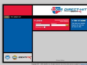 'carquestdirecthit.com' screenshot