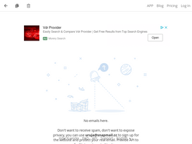 'snapmail.cc' screenshot