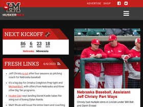 'huskermax.com' screenshot