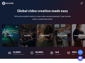 '90seconds.com' screenshot