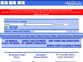 'alisweb.org' screenshot