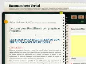 'razonamiento-verbal1.blogspot.com' screenshot