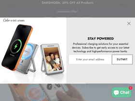 dakomoda.co homepage screenshot