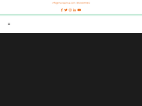 'mensactiva.com' screenshot