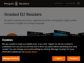 'penguinreaders.co.uk' screenshot