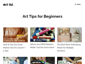 'artltdmag.com' screenshot