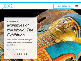 'frostscience.org' screenshot