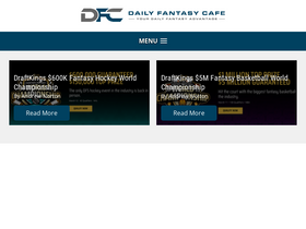 'dailyfantasycafe.com' screenshot