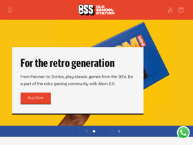 oldschoolstation.in homepage screenshot