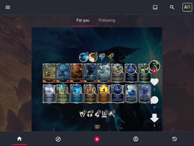 'runeterra.ar' screenshot