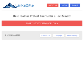 'linkszilla.cyou' screenshot