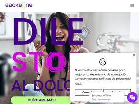 'backbone.care' screenshot