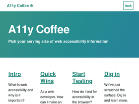 a11y.coffee