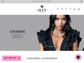 alevjewelry.com homepage screenshot