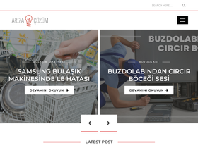 'arizacozum.com' screenshot