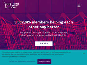 'hometesterclub.com' screenshot