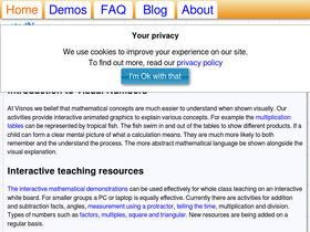 'visnos.com' screenshot