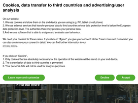 'gisma.com' screenshot
