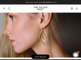 thesilverroot.com homepage screenshot