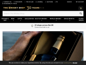 'whiskyshop.com' screenshot