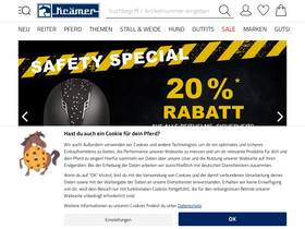 'kraemer.de' screenshot