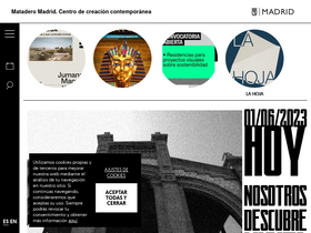 'mataderomadrid.org' screenshot