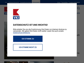 'konsument.at' screenshot