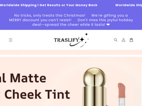 Traslify website screenshot