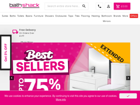 'bathshack.com' screenshot