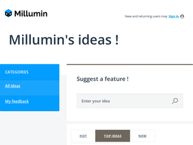 millumin.uservoice.com