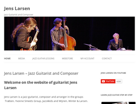 'jenslarsen.nl' screenshot