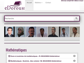 'edorous.com' screenshot