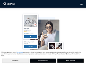 'mirakl.com' screenshot