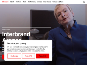 'interbrand.com' screenshot