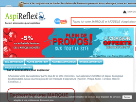 'aspireflex.fr' screenshot