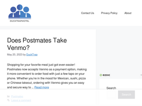 'ducktrapmotel.com' screenshot