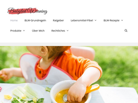 'babyled-weaning.de' screenshot