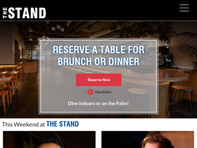 'thestandnyc.com' screenshot