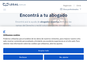 'legal.com.ar' screenshot