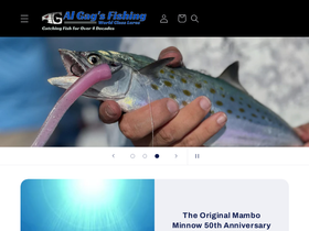 algagslures.com homepage screenshot