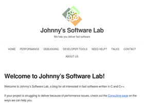'johnnysswlab.com' screenshot
