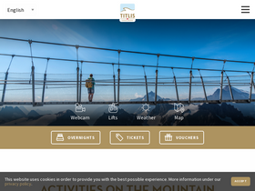 'titlis.ch' screenshot