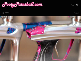 pootypaintball.com homepage screenshot