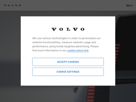 'volvocars.com' screenshot