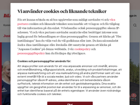 'dalademokraten.se' screenshot